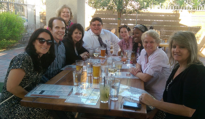 Such a nice send off. Lots of teasing, lots of love.  